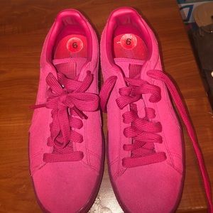 Hot Pink Puma Sneakers